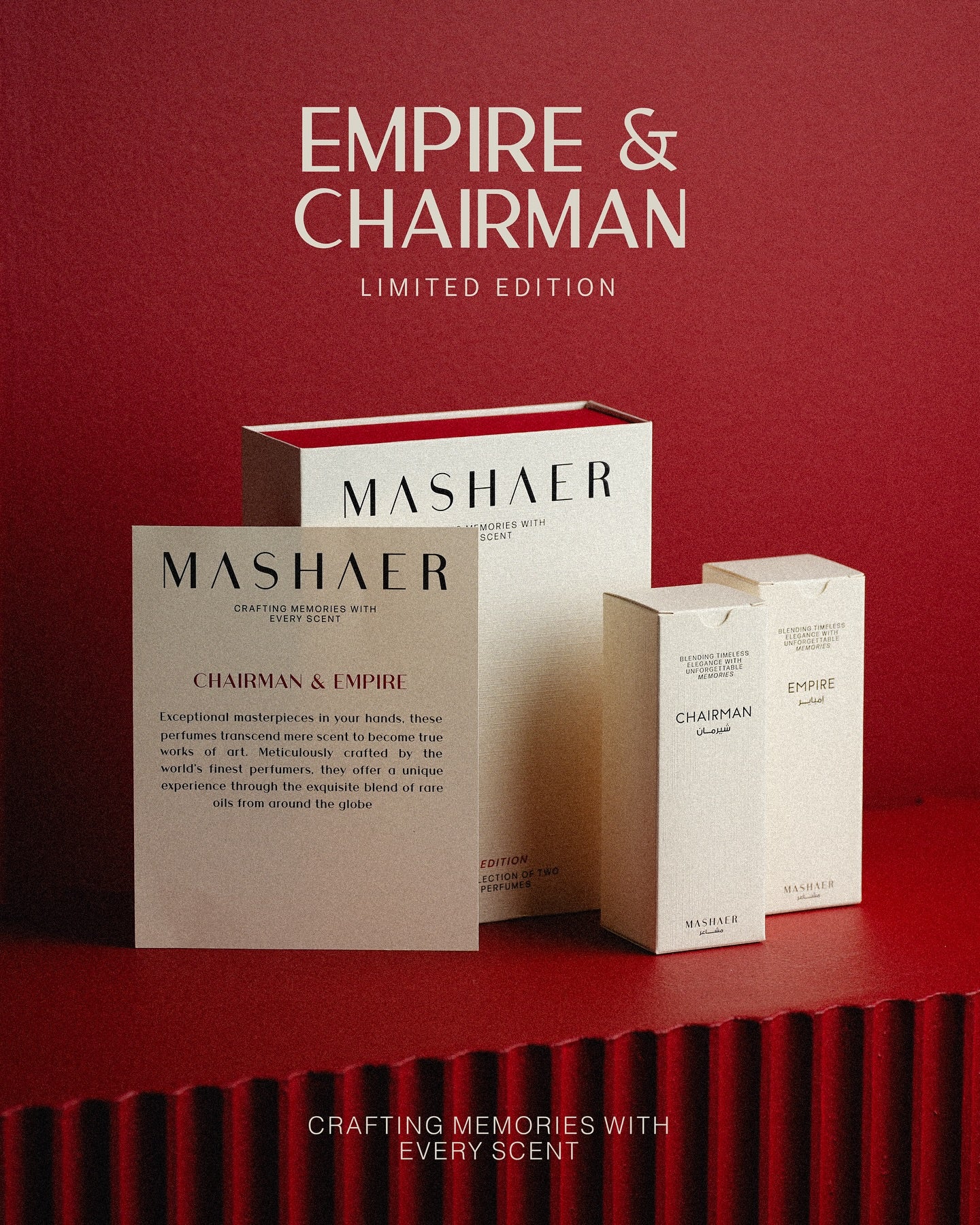 Mashaer Chairman & Empire Set (Limited Edition