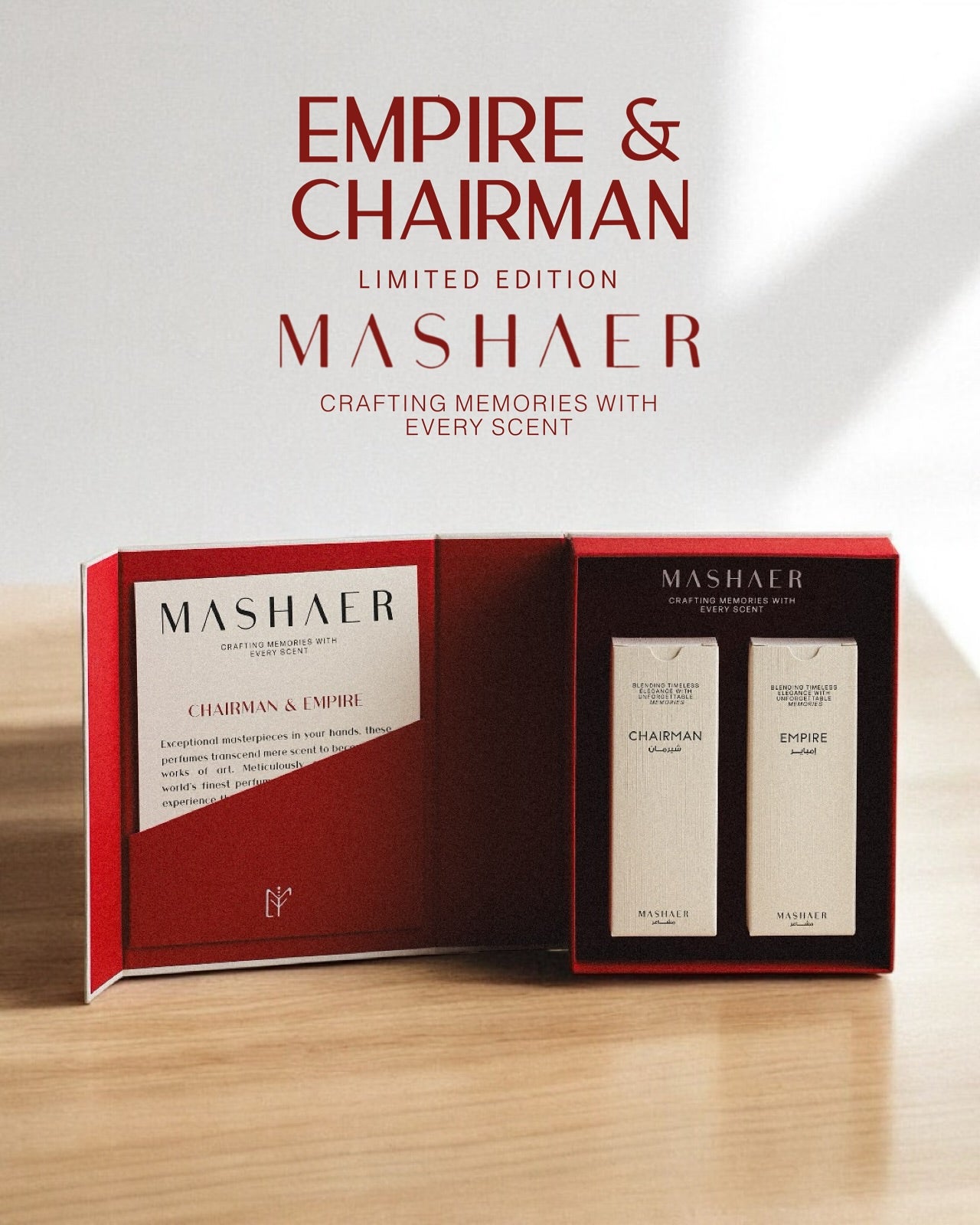 Mashaer Chairman & Empire Set (Limited Edition