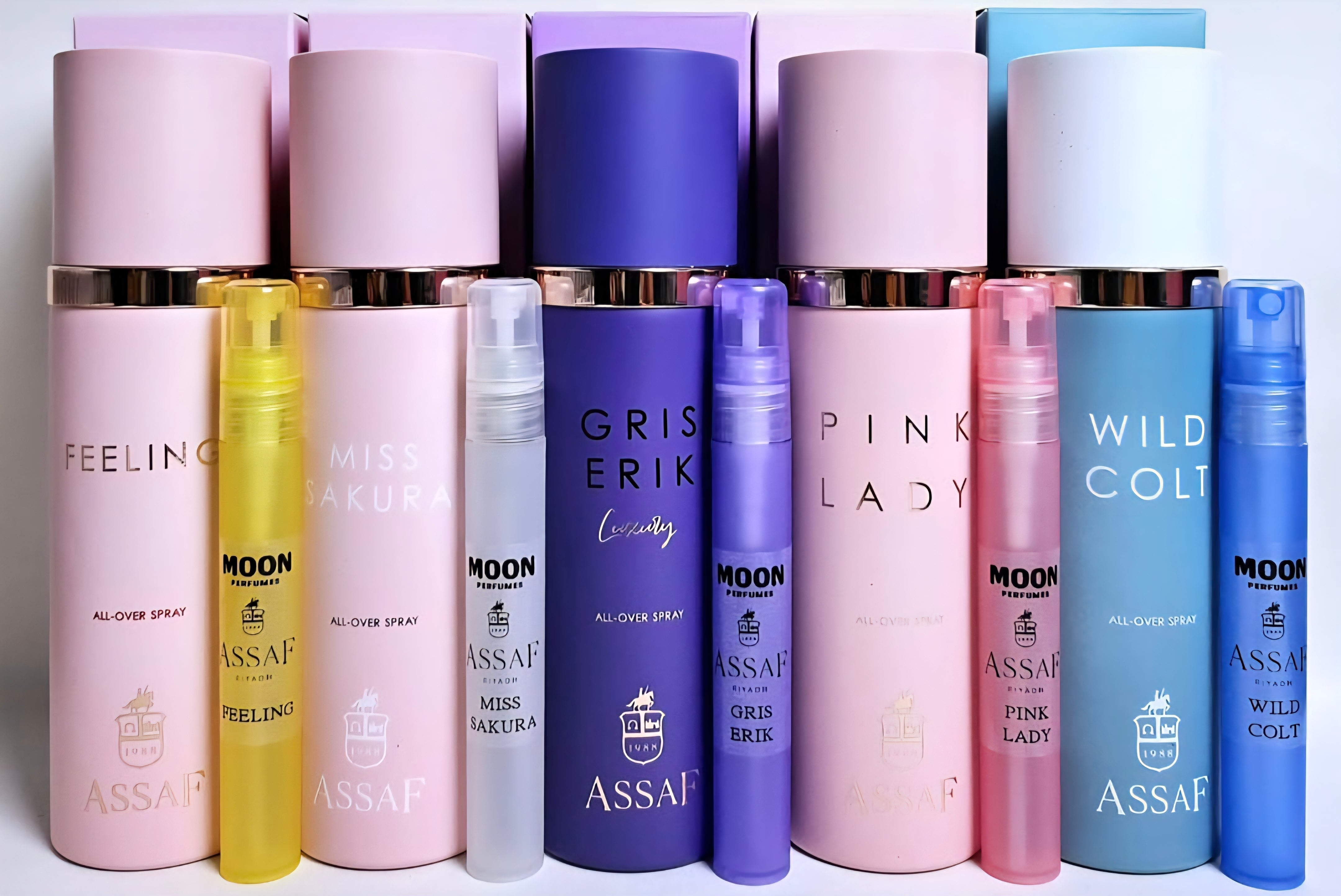 Assaf Collection Assaf Body Spray Collection – Moon Perfumes Boutique